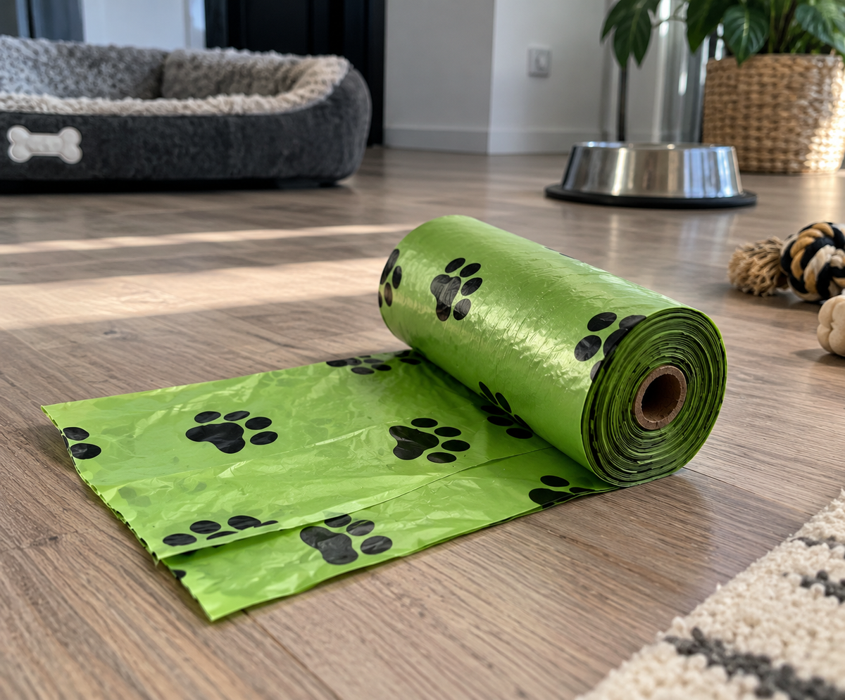 🐾 Sacs à déjections pour chien – Propres, résistants & pratiques