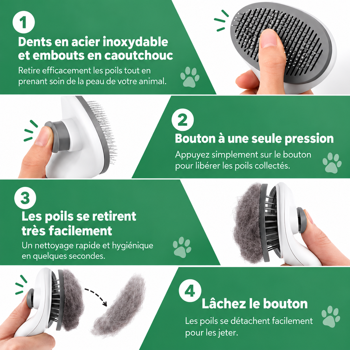 Brosse pour chiens et Chats