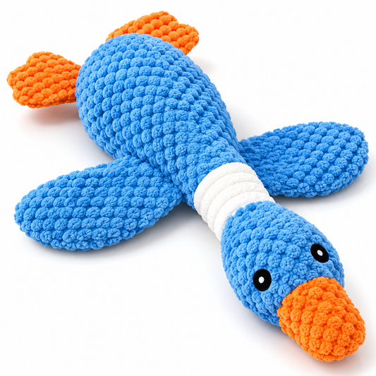 Canard Couineur PetBloom™ – Peluche interactive pour chien